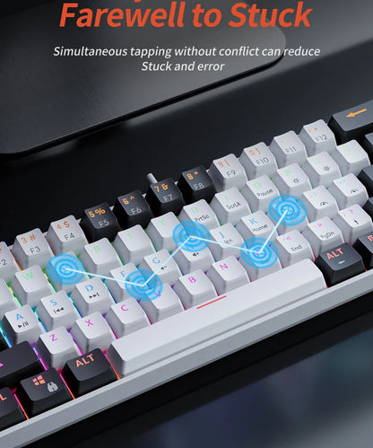 MUCAI MK61 USB Gaming Mechanical Keyboard