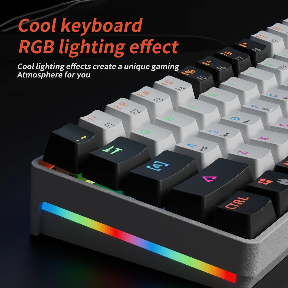 MUCAI MK61 USB Gaming Mechanical Keyboard